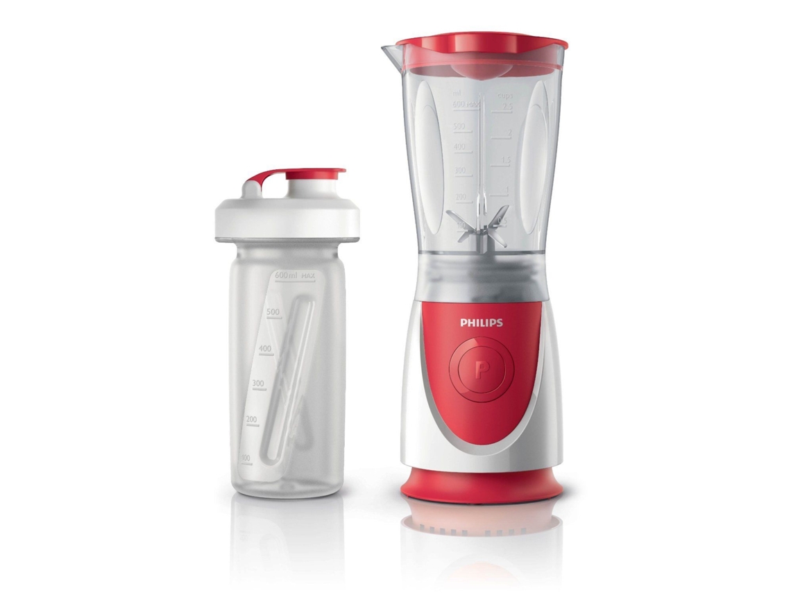 Liquidificador PHILIPS HR2872/00 (350 W - 0.6 L - Vermelho)