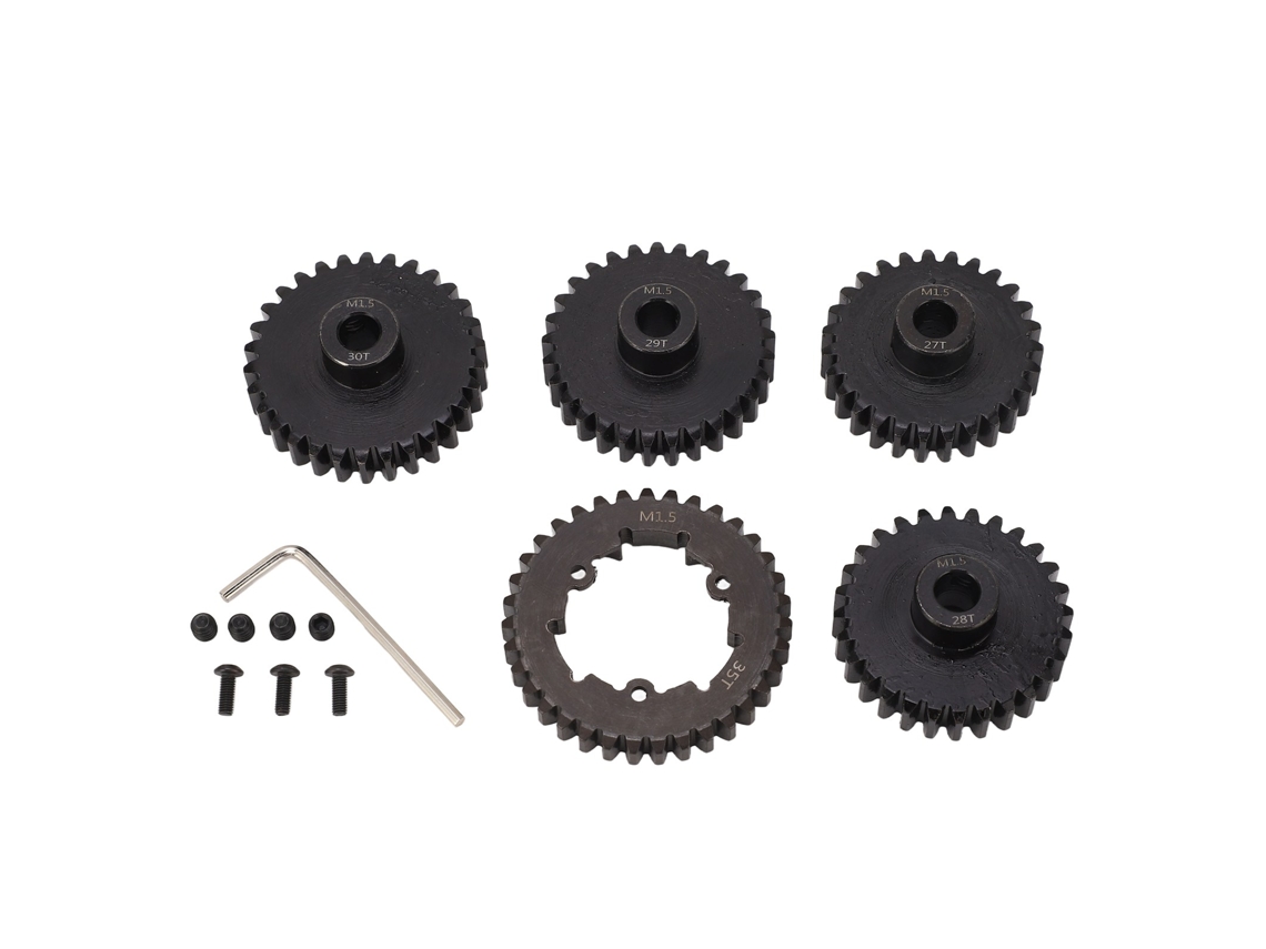 Mali conjunto de Engrenagens para Carro Rc Traxxas 1/5 6s 8s: Engrenagem Spur 35t e Engrenagens Pinion 27t 30t M1.5 Aço Temperado