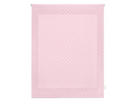 Estore de Rolo HAPPYSTOR Motas Impressão Digital Gostar Rosa 125x250 cm