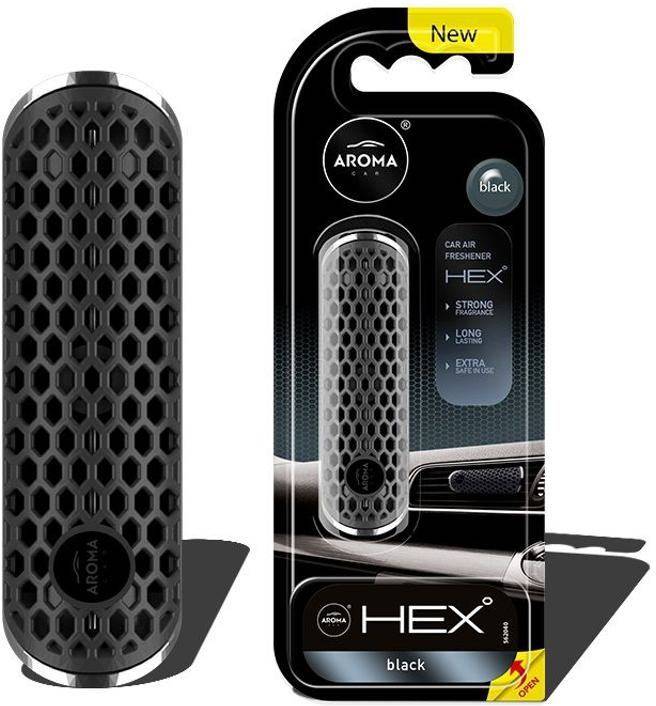 Ambientador para Carros POLY;ER HEX Black (40 Dias)