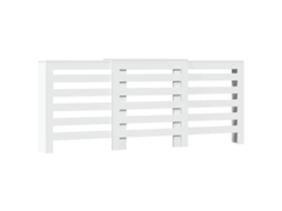 Radiator Cover, Radiator Covers Vidaxl Branco Madeira Processada (205 X 21.5 X 83.5 Cm)