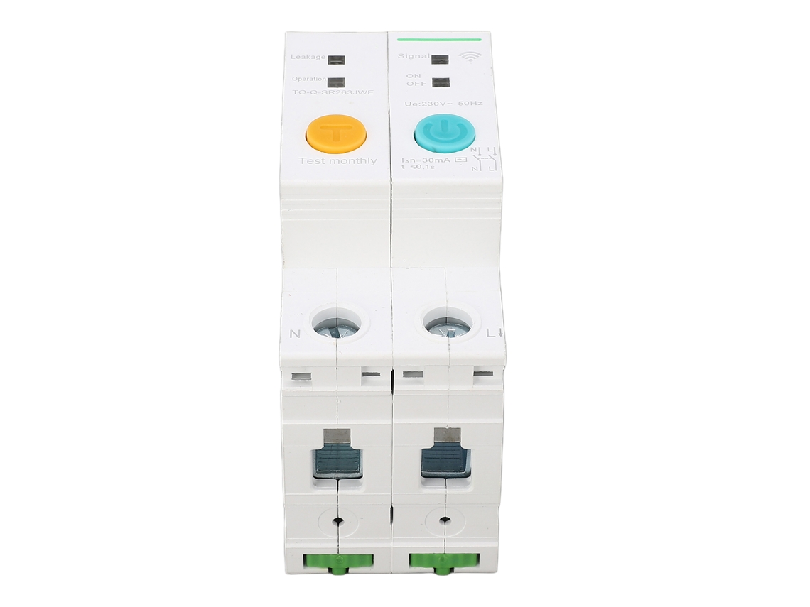 Laxiscreed Disjuntor Inteligente Wifi 2p, 25a Para Automação Residencial