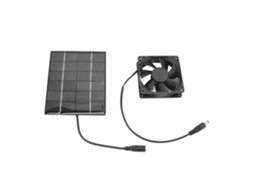 Conjunto De Ventoinha Com Painel Solar Painel Solar Ventoinha*