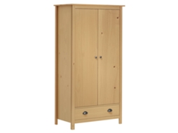 Roupeiro VIDAXL Marrom Madeira (89x50x170 cm)