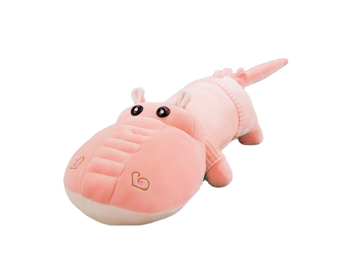 Peluche HXDZFX Crocodilo Rosa 65 Cm