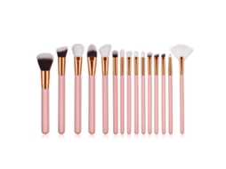 Kit De Pincéis Maquiagem Olhos E Contorno