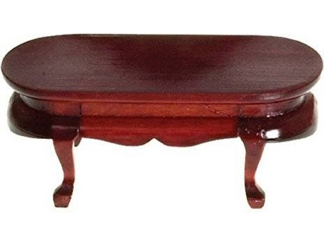 Miniatura  Oval Coffee Table (Idade Mínima: 4 Anos - 8x6x4 cm)
