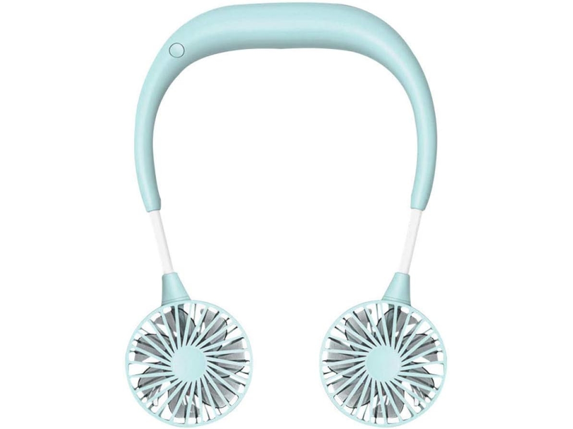 Usb Mini Ventilador Pescoço Portátil 8g para Uso Doméstico e Externo