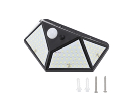 2026 lâmpada Solar Led de Parede com Sensor de Movimento Impermeável para Jardim, Pátio e Exteriores