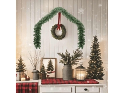 Vidaxl Grinalda De Natal Pvc 5 M