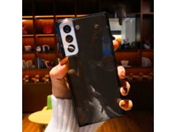 Capa LAXISCREED Samsung S20ultra Transparente Preta