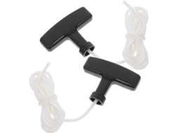Corda de Arranque Inoomp de 2 Peças com Pega, 5 Mm, para Corta relvas, Motosserras e Corta pratos. Corda de Arranque Ao CHABERLU