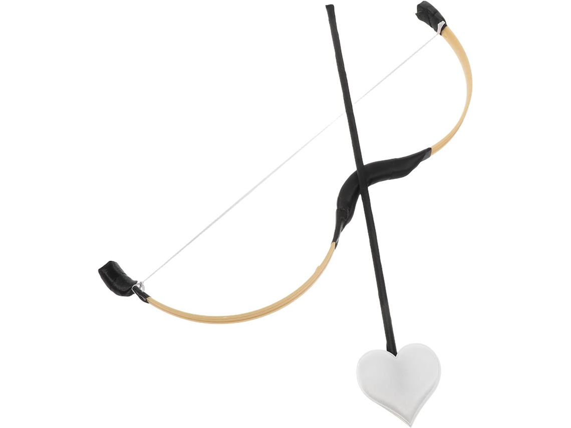 Conjunto De Acessórios Para Fantasia De Cupido, Arco E Flecha, Estilo Selvagem E Primitivo, Plástico Leve.