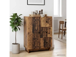 Vidaxl Buffet Madeira Antiga 66 X 34,5 X 90 Cm Derivados De Madeira