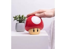Candeeiro PALADONE Cogumelo Super Mario Try Me Plinth (Outlet Caixa Aberta - Vermelho)