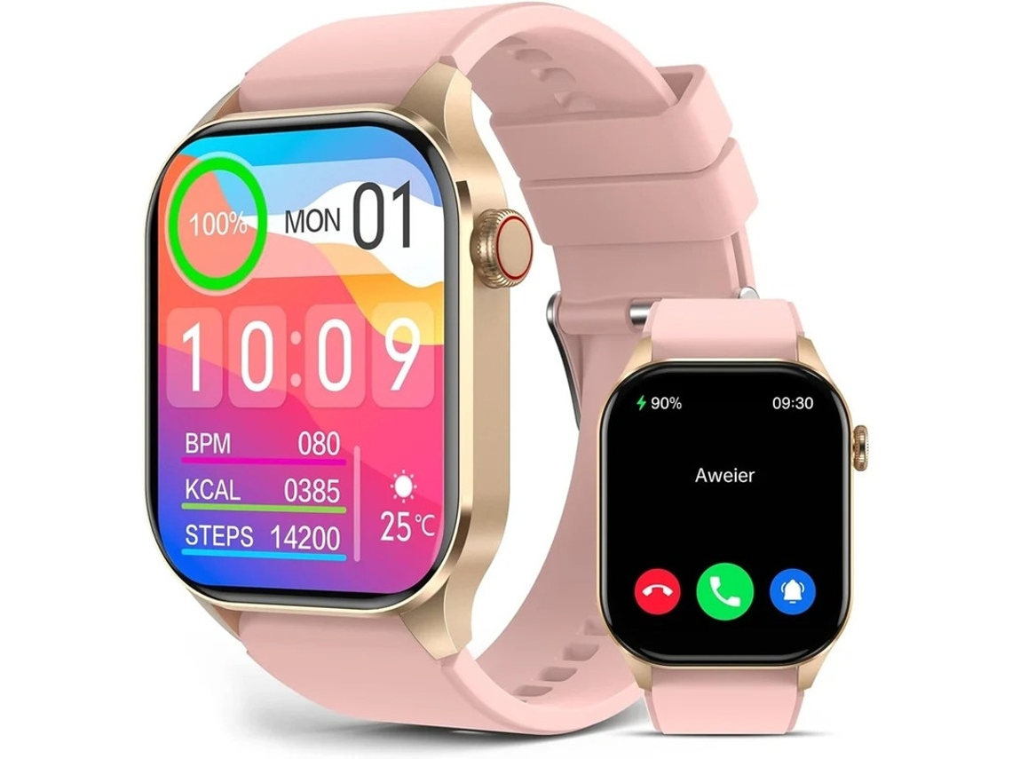 Smartwatch Infravermelho True Blood Oxygen Monitor 2.04 Polegadas Amoled Display Heart Rate Monitor E Press Bestvite