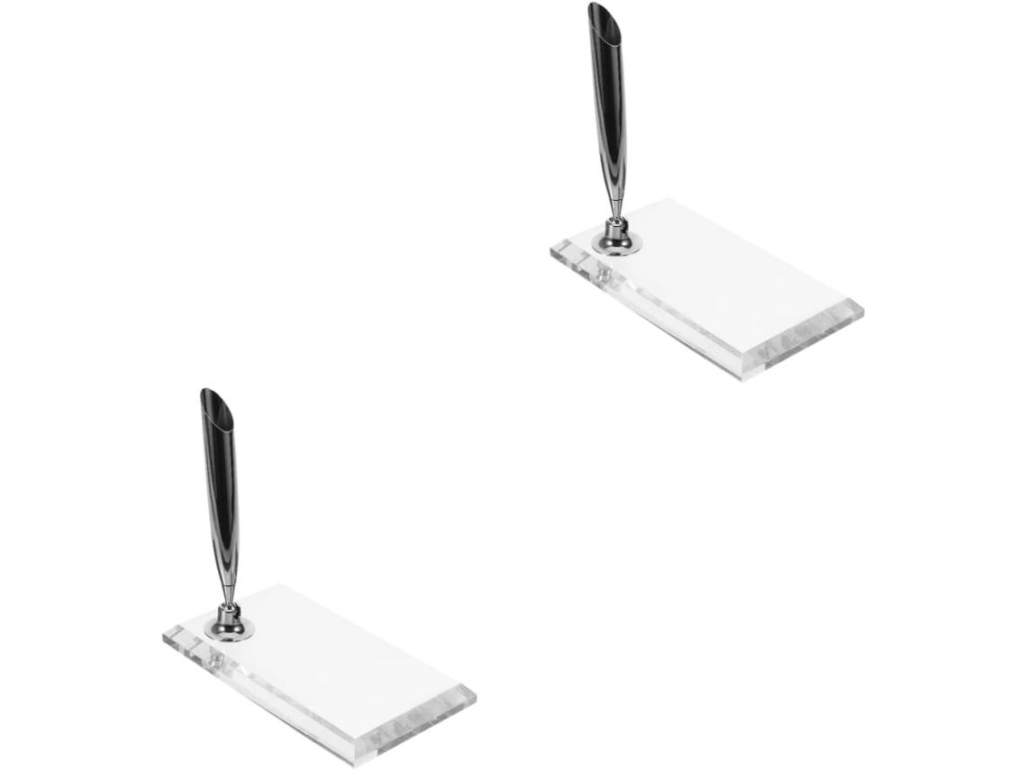 Doitool Suporte Caneta De Banheiro 2 Peças Mesa Acrílica