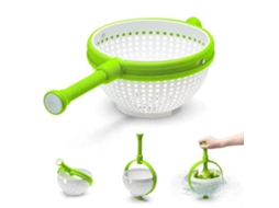 Centrífuga De Salada Base Antiderrapante Secagem Rápida Para Frutas E Vegetais