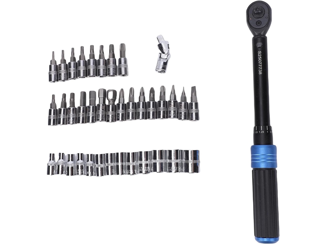 Conjunto De Soquetes E Bits Multiuso Para Chave De Torque Com