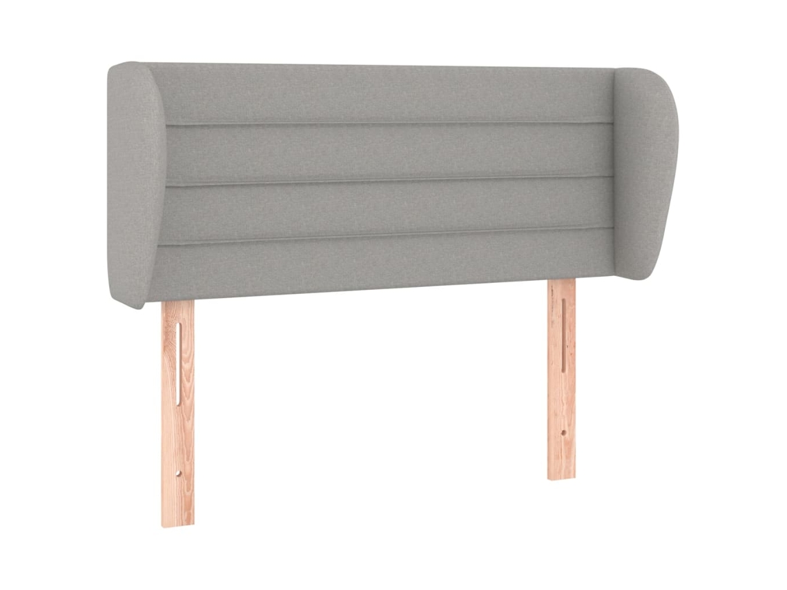 Headboard, Headboards Vidaxl Cinzeto Tecido (93 X 23 X 78/88 Cm)