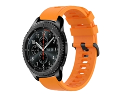Pulseira De Silicone Macio De Cor Sólida De 22 Mm Para Samsung Gear S3 Frontier