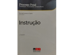 Livro Processo Penal - Instrução. 2.ª Edição De Rui Da Fonseca E Castro (português)