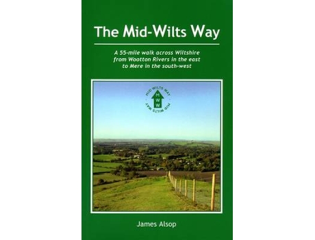 Livro the mid-wilts way de james alsop (inglês)