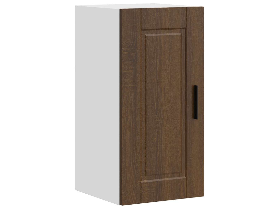Kitchen Wall Cabinet, Kitchen Wall Cabinets Vidaxl Marrom Madeira Processada (n/a)