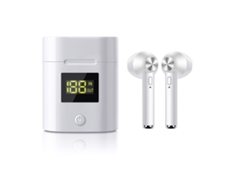 Fones De Ouvido Sem Fio Bluetooth, Bluetooth 5.0, 120 Horas Em Standby, Branco