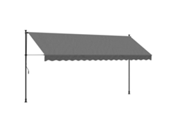 Retractable Awning, Retractable Awnings Vidaxl Antracite Tecido (n/a)