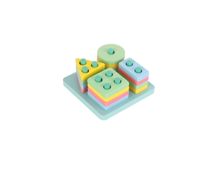 Iluminação Quatro Conjuntos De Colunas Brinquedos Educativos Para Crianças LMWT
