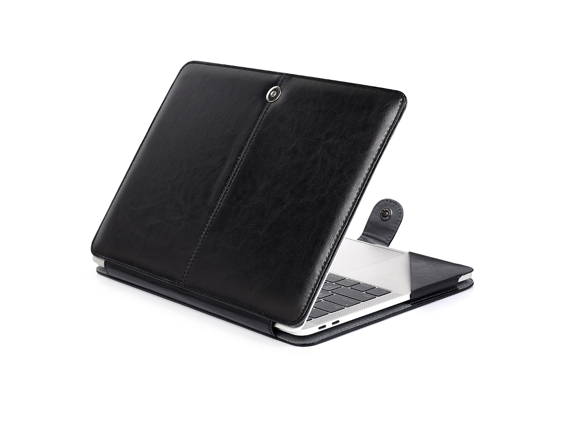Capa Para Macbook Air 13, A1369, A1466, Preta Brilvibera