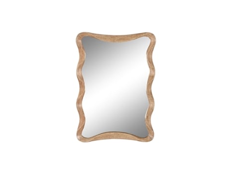 Espelho De Parede Home Esprit Castanho Natural Cottage 51 X 2,5 X 71 Cm