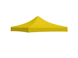 Vidaxl Teto Para Tenda De Festas 3x3 M 270 G/m² Amarelo