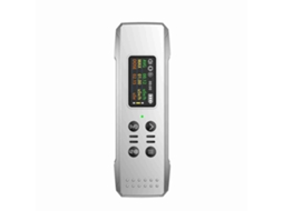 Contador Geiger portátil para detecção de radiação nuclear, ideal para uso doméstico, com display TFT.