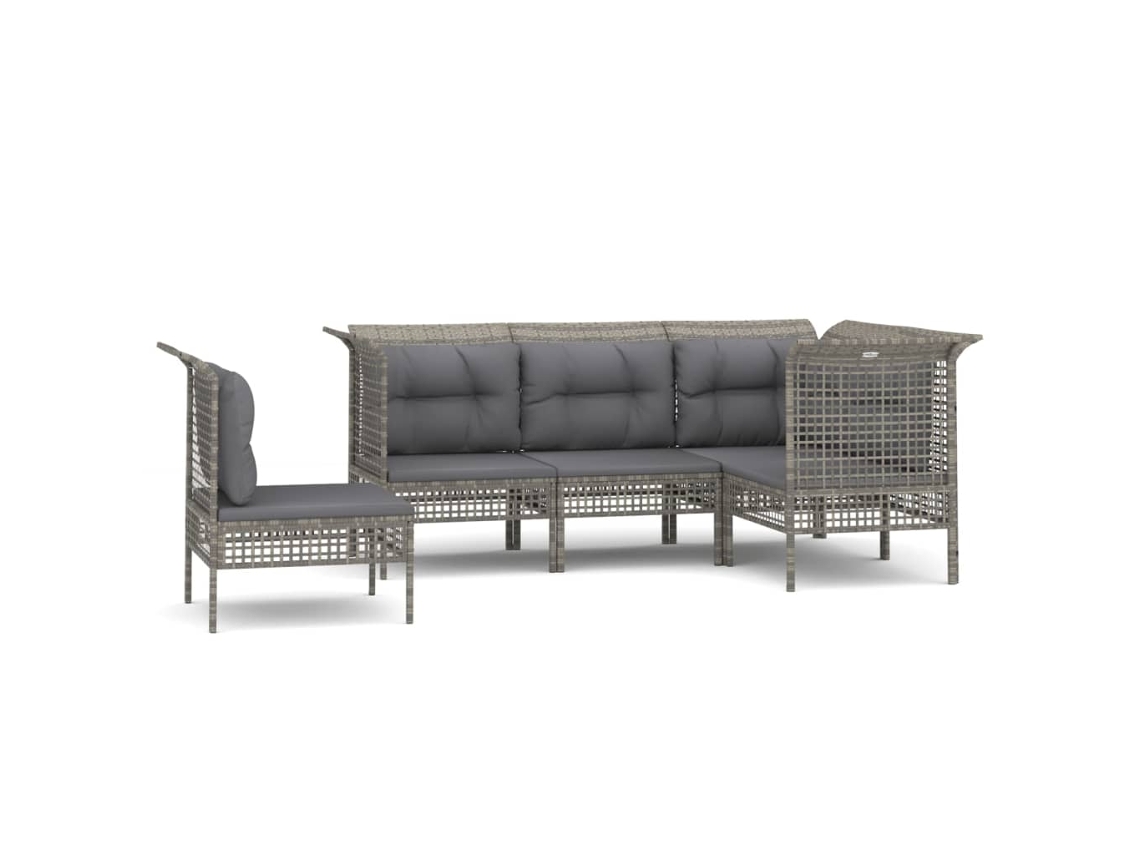 Garden Lounge Set, Garden Lounge Sets Vidaxl Cinzeto Rattan / Vime (n/a)