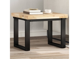 Vidaxl Tampo De Mesa Quadrado 50x50x4 Cm Madeira De Acácia Maciça