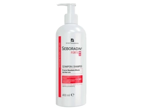 Shampoo Seboradin Forte 400ml Cuidado Intensivo Avançado para Cabelos Inter Fragrâncias