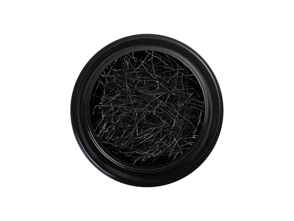 Decoración De Uñas Con Hilo De Seda Para Manicura Artística Fashion (negro)