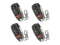 Pacote com 4 Controles Remotos Universais para Portão de Garagem. TAISHENGDA