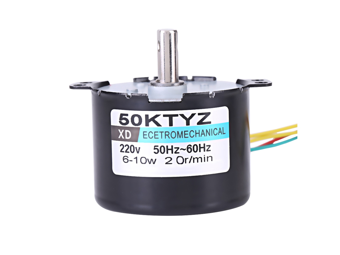 Motor Sincrônico De Ímã Permanente Ac220v 10w 0.5a 20r/min Cw/ccw