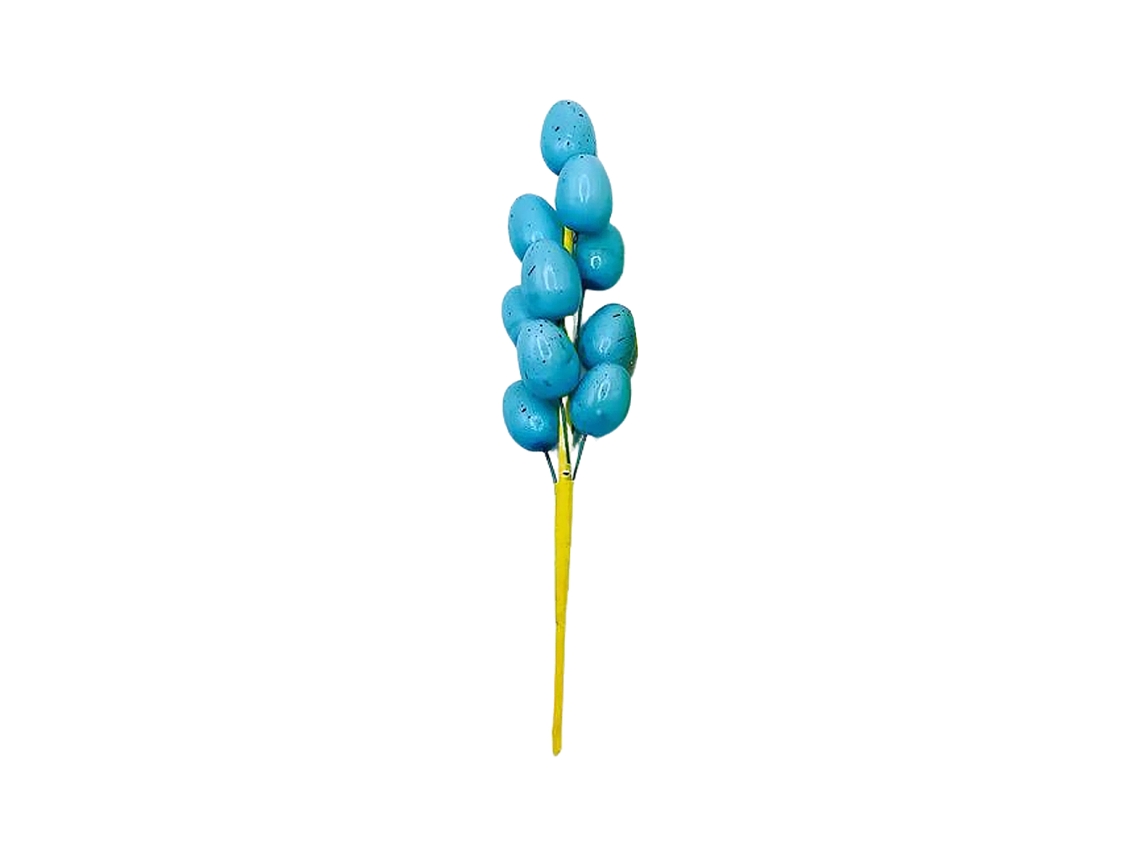 Ovos de Páscoa Decorativos com Flores, 23cm, LAXISCREED