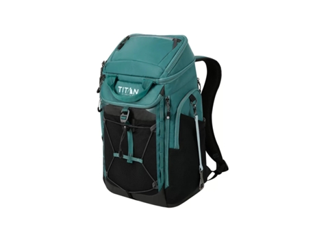 Mochila para Geladeira Tecnolife Portátil Titan ARTIC ZONE Verde e Preto. Capacidade 26 Latas