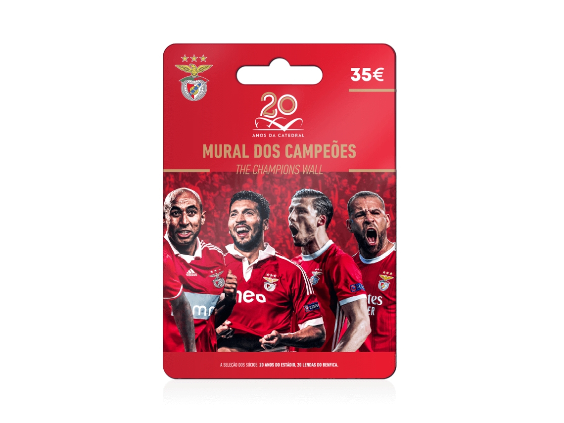 Kit Mural dos Campeões Slbenfica SL BENFICA