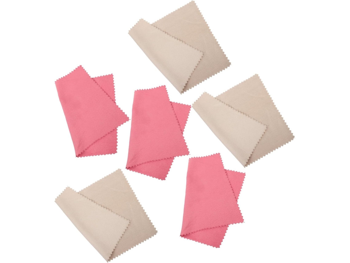 Conjunto De 6 Panos Limpeza Microfibra, 30x40 Cms, Macios E Fáceis Guardar Múltiplos Usos Em Casa,