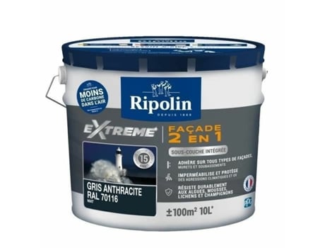 Tinta De Primário Ripolin Cinzento Mate 10 L