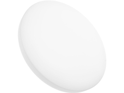 Luminária De Teto Redonda Embutida Em Pvc Branco, Fácil Instalação, Base Estável, Ideal Para Corredores E Salas De Estar.