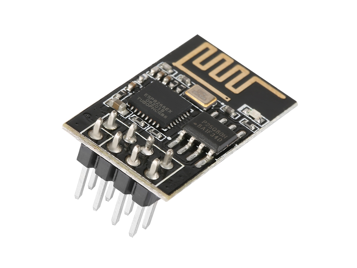 Módulo Transceptor Sem Fio Wifi Serial Esp8266 Esp 01s Ap+sta com Interface Uart/gpio