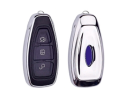 Cubrellave TPU suave, para Mondeo, Focus 3 Mk3, Fiesta, Ranger, Kuga, Ecosport, Titanium | S/MARCA
