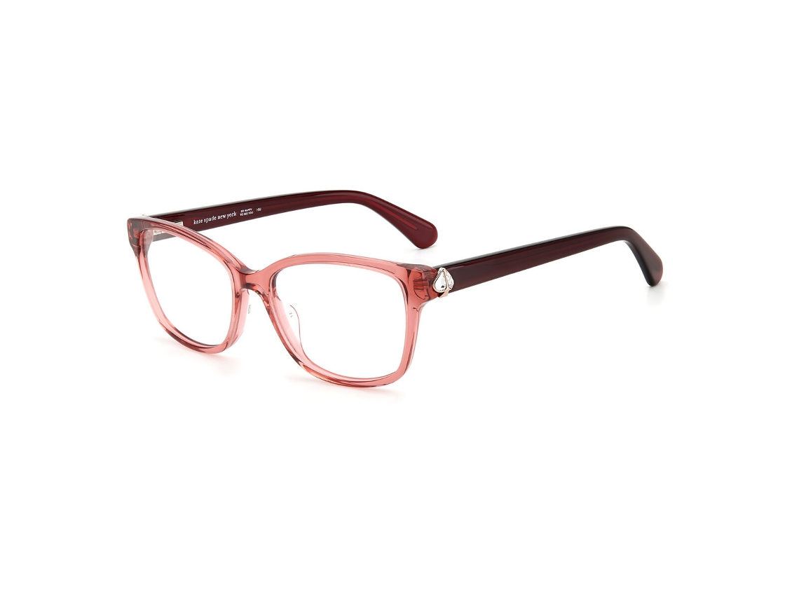Armação de óculos feminina Kate Spade Reilly-g-lhff316 (vermelha - acetato - Ø 53 mm)